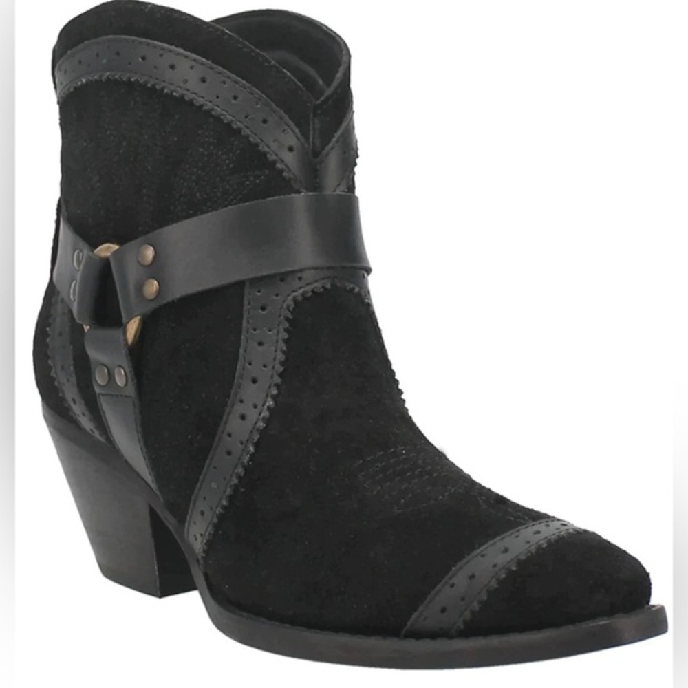 Dingo black Gummy Bear cowboy cowgirl western boots Bootie DI747BK25 size 11 new